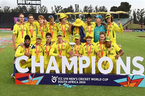 Australia trip up favourites India to win first Under-19 World Cup ...