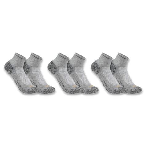 Carhartt Force® Midweight Quarter Sock 3 Pack T Guides Carhartt