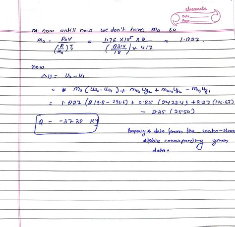 Solved Do Not Copy From Othersite Moist Air Initially At T 1 140C