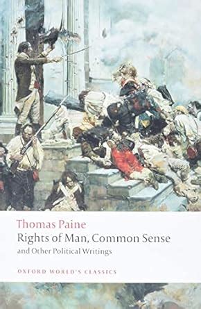 Amazon Rights Of Man Common Sense And Other Political Writings