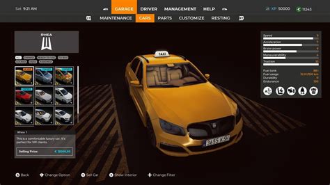 Taxi Life Simulator Shows Off Its Management Mechanics In New