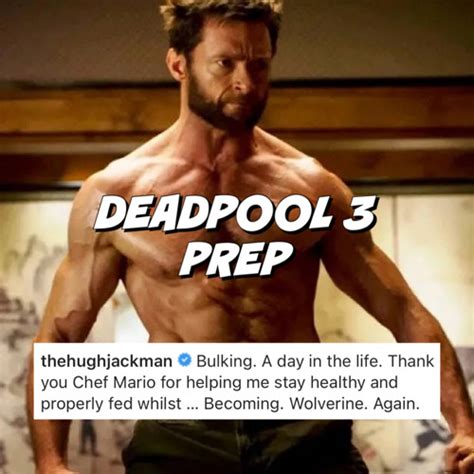 Stream Hugh Jackman Wolverine Deadpool 3 Body Transformation by Will ...