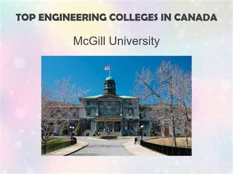 Study At Top Engineering Universities In Canada YouTube