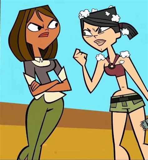 Heather And Courtney Tdwt In 2023 Total Drama Island Drama Funny Drama Series