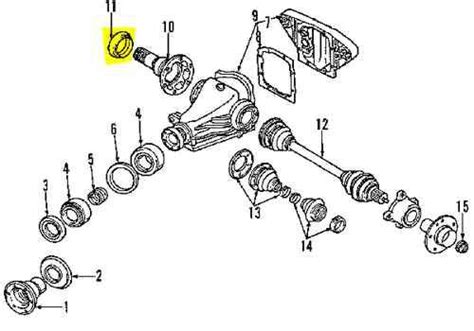 Find BMW 33107505604 GENUINE OEM FACTORY ORIGINAL AXLE SEALS In San