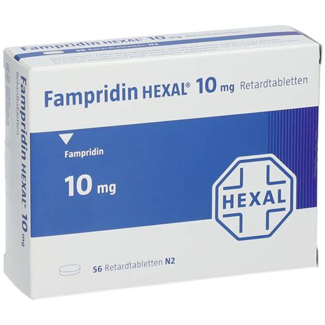 FAMPRIDIN HEXAL 10 Mg Retardtabletten 56 St Mit Dem E Rezept Kaufen