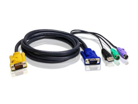 M Kvm Cable For Aten Kvm Switches Vga Usb Ps Snappernet