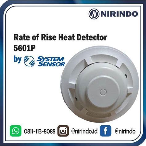 Rate Of Rise Heat Detector P Notifier By Honeywell Lazada Ph