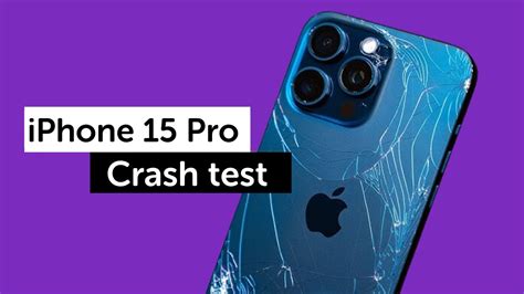 Crash Test Iphonu 15 Pro Každého Nepotěší Selhává V Této Věci