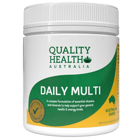 Quality Health Daily Multi 100 Tablets | Healthylife
