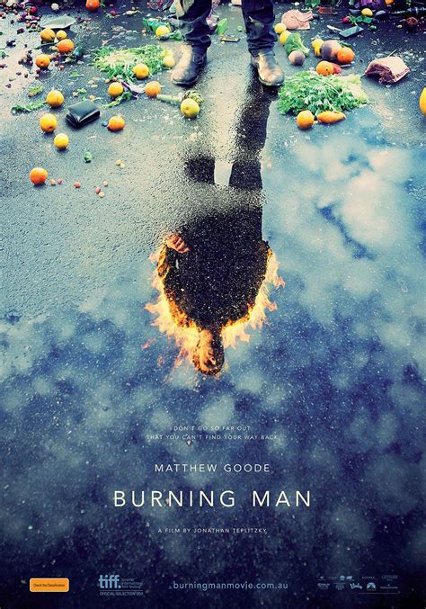 Captivating Movie Poster: Burning Man