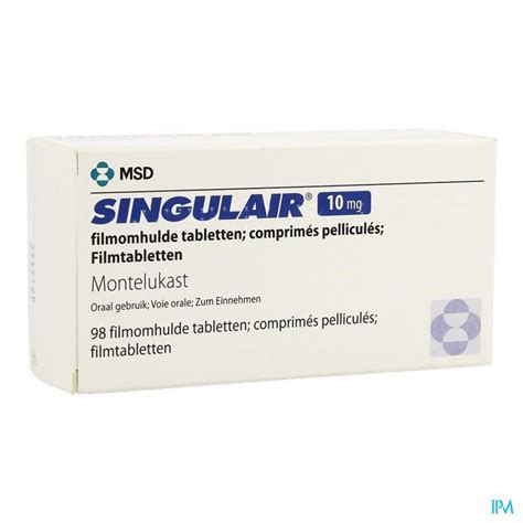 Singulair 10 Mg Filmomh 98 Apotheek Thiels