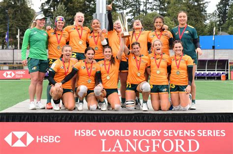 Australia triumph in Langford to clinch World Rugby Women's Sevens ...