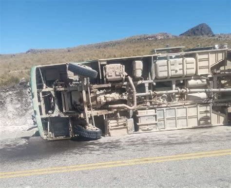 Un Muerto Y 14 Heridos Deja Vuelco De Bus En Vía Shorey Huamachuco El Men