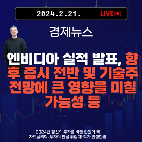 국제 경제 뉴스 엔비디아 실적 발표 향후 증시 전반 및 기술주 전망에 큰 영향을 미칠 가능성 네이버 블로그