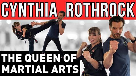 Cynthia Rothrock Queen Of Martial Arts And Action Film Star Teaches