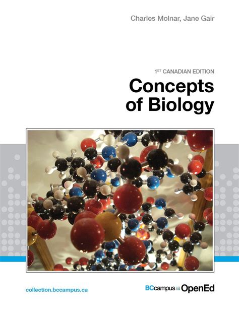 Concepts Of Biology 1st Canadian Edition Open Textbook