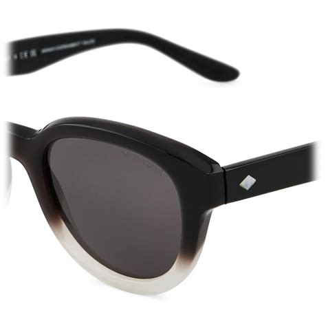 Giorgio Armani Women’s Phantos Sunglasses Black White Sunglasses Giorgio Armani Eyewear