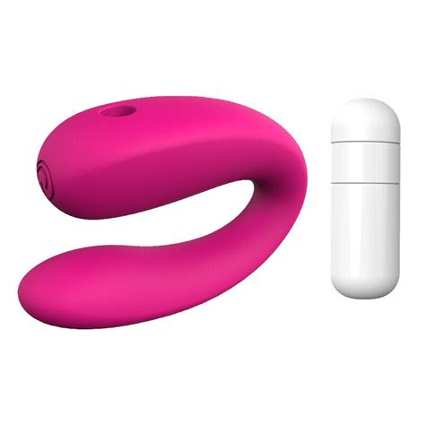 Couple Vibrator Vagina Clitoris Stimulator U Shape G Spot Massager