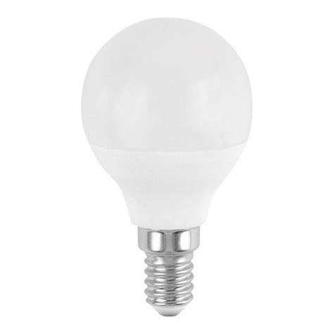 Bombilla Led esférica Duralamp 5W casquillo E14 6400K 4 piezas CP45C 4