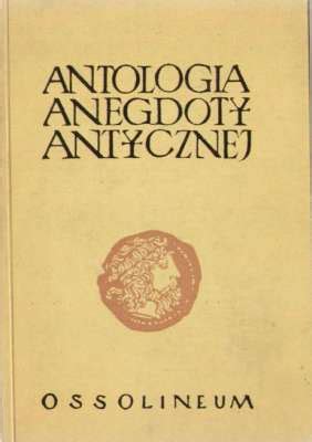 ANTOLOGIA Anegdoty Antycznej Antykwariat Filar