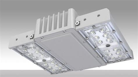 LED Parking Garage Light Provides Security Illumination - retrofit