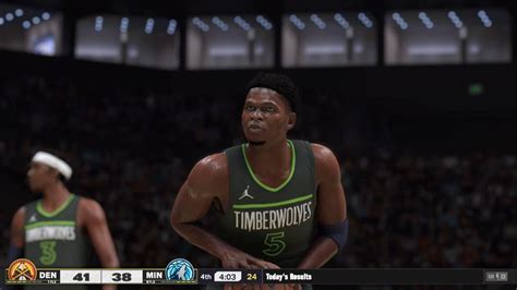 Anthony Edwards Is A Monster In Nba K Realistic Hall Of Fame Ps