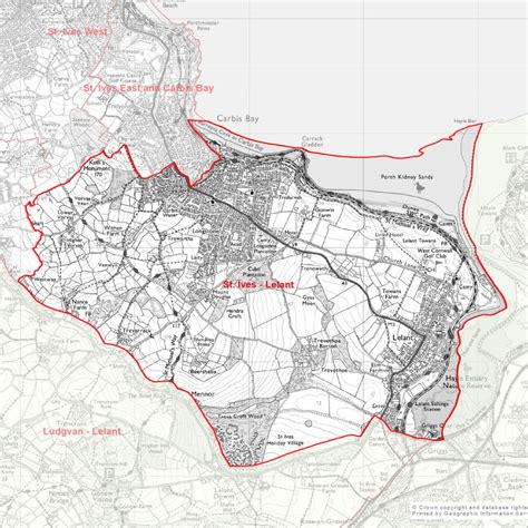 St Ives Parish Wards St Ives Town Council Cornwall