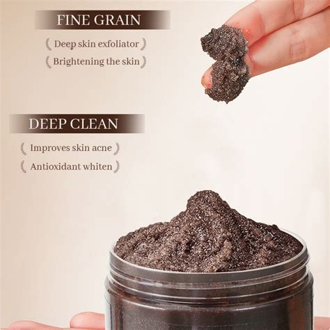 Boninggg Coffee Sea Scrub Natural Exfoliating Body Scrub Coffee Body