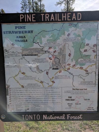 Trails Maps Help Explorers Pinestrawberry