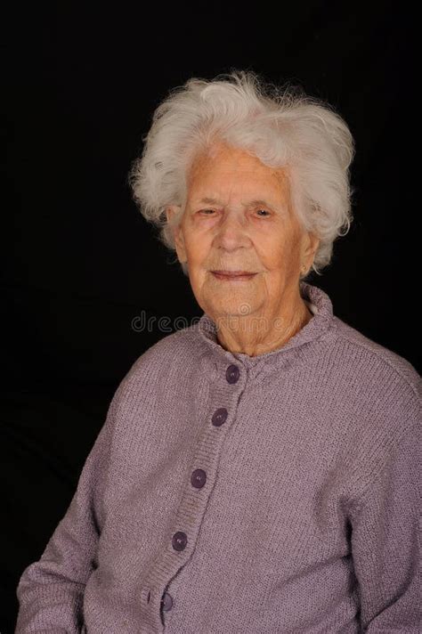 Old Woman Stock Image Image Of Gray Wrinkles Person 8233905