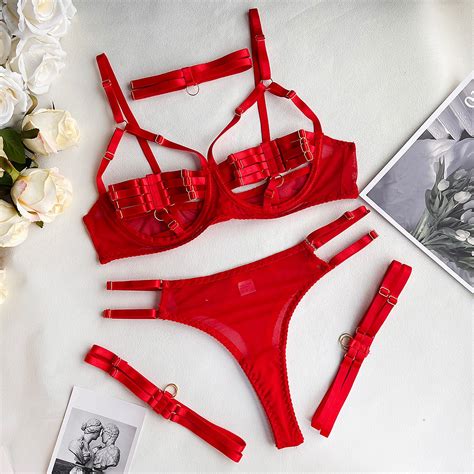 Ellolace Sexy Lingerie Naked Women Without Censorship Piece Sexy Cos KIMLUD