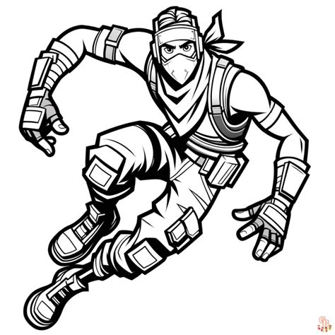 Fortnite Coloring Pages Free Printable Fortnite Coloring Sheets