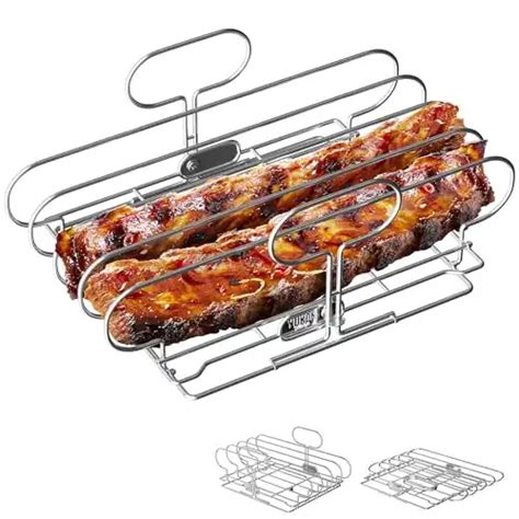 5 Best Rib Racks To Make Grilling Easier And More Efficient