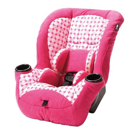 Cosco Apt Convertible Car Seat Pink Bubble