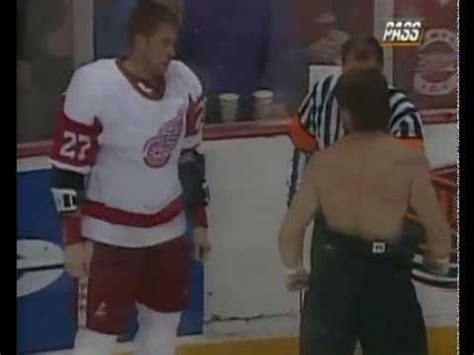 Brawl Colorado Avalanche Vs Detroit Red Wings Fights Mar 26 1997