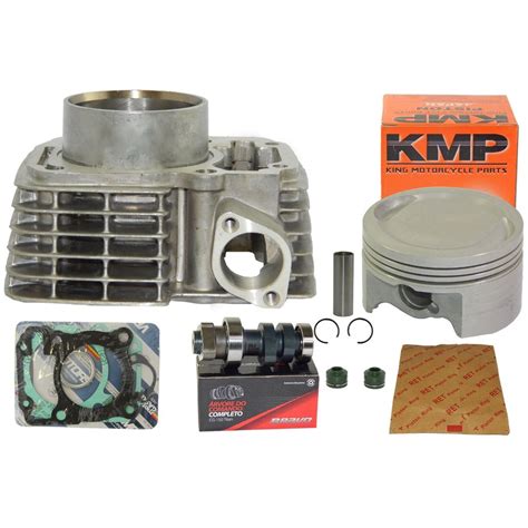 Kit Cilindro Cg 150 Para 170Cc 4Mm Pistão Kmp Comando 315º Submarino