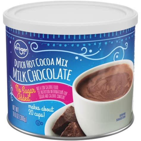 Kroger No Sugar Added Milk Chocolate Dutch Hot Cocoa Mix Oz Frys Food Stores