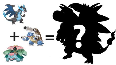 Venusaur Blastoise Charizard Mega Evolution