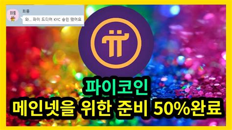 파이코인 메인넷을 위한 준비 50 Youtube