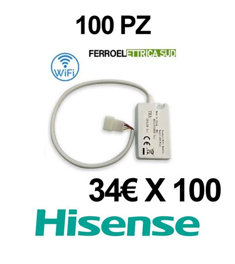 100PZ SCHEDA WI FI PER CLIMATIZZATORI HISENSE MODULO SMART PER HISENSE