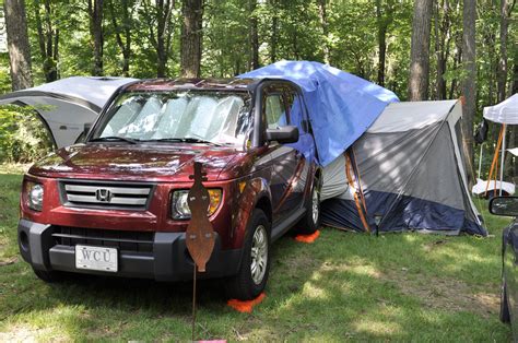 Honda Element Tenting Tent System Made To Fit Element Flickr