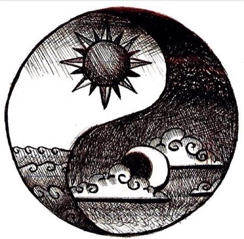 Yin Yang Art Drawings Art Cool Drawings