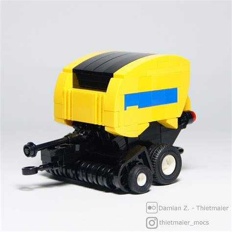 Lego Moc New Holland Haystraw Baler By Thietmaiermocs Rebrickable