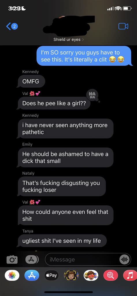 Domme Isnt It Your Dream To Get Exposed And Made Fun Of In A A Group Chat Full Of Hot Women