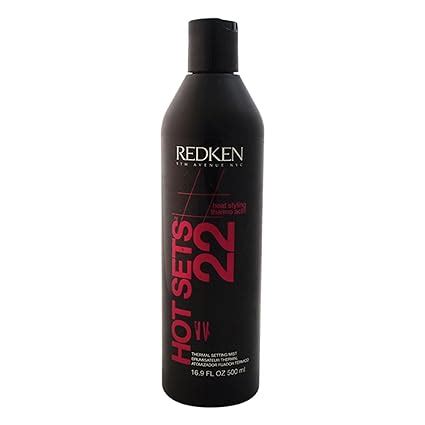 Amazon Redken Hot Sets 22 Thermal Setting Mist For All Hair Types Protects Against Heat