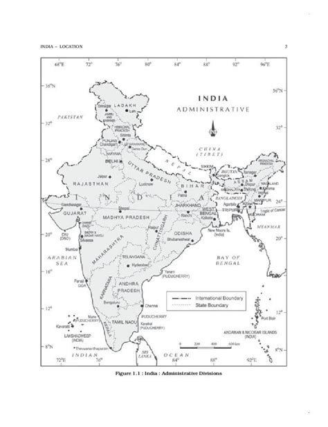 Ncert Book Class 11 Geography Indian Physical Environment Chapter 1 India Location Aglasem