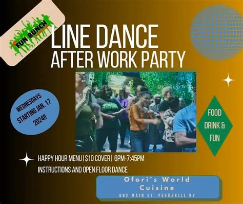 Line Dance After Work Party Peekskill Exurbanist