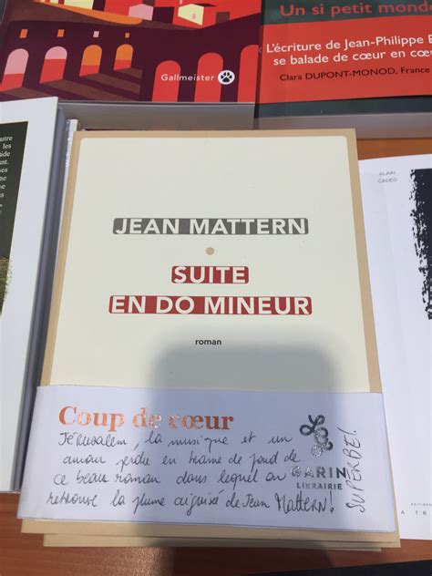 Coup De C Ur De La Librairie Garin Chamb Ry Revue De Presse