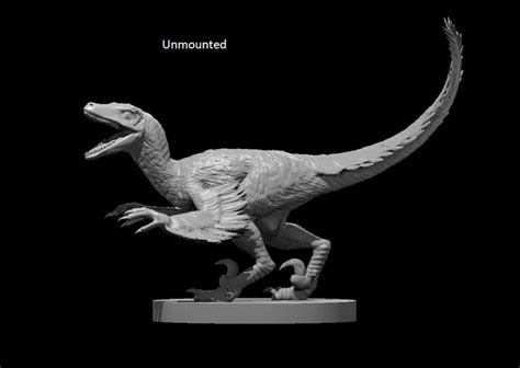 Deinonychus Miniature for Table Top Games : Resin 3D Printed - Etsy